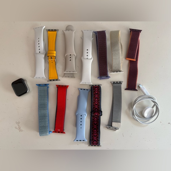 Apple Watch Series 8, 41mm Stainless Steel - Picture 1 of 8